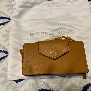 Michael Kors small leather cross body bag